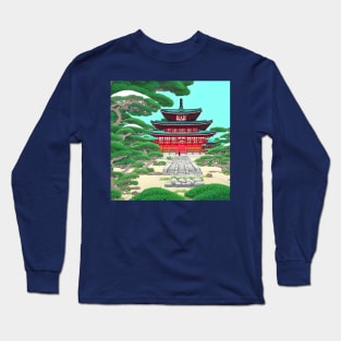 Japanese Garden Long Sleeve T-Shirt